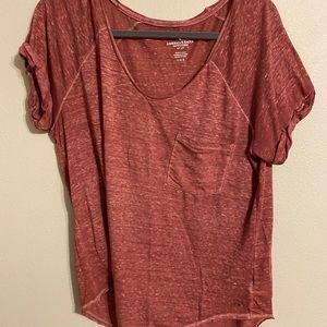 AE scoop neck tee